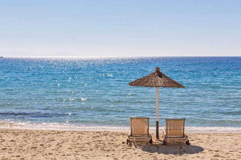 Kosmoplaz Beach Hotel Mykonos Town Zewnętrze zdjęcie
