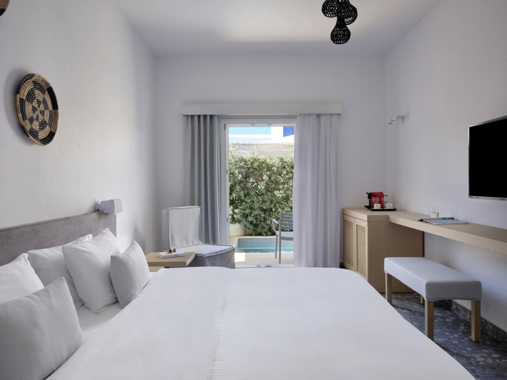 Kosmoplaz Beach Hotel Mykonos Town Zewnętrze zdjęcie
