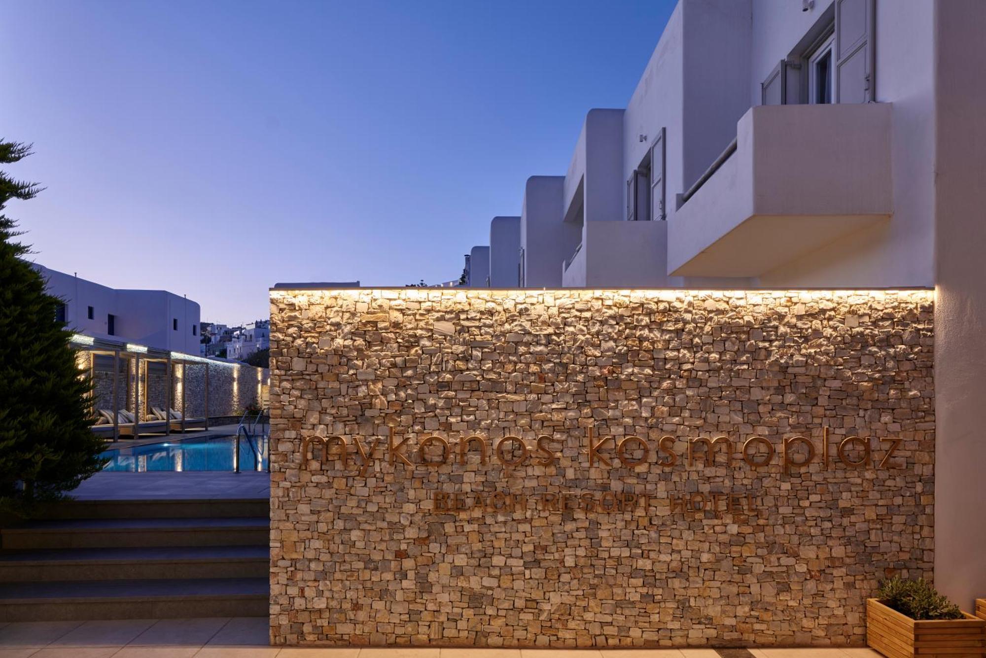 Kosmoplaz Beach Hotel Mykonos Town Zewnętrze zdjęcie