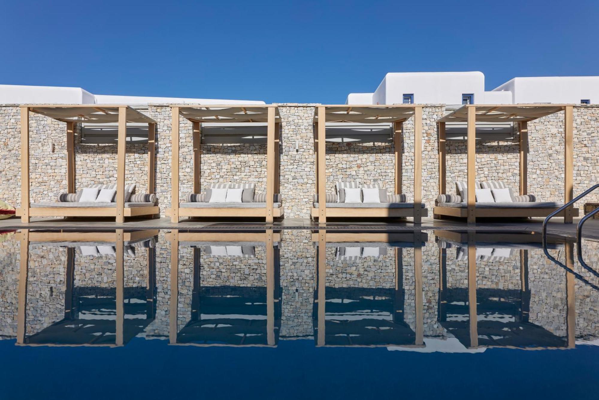Kosmoplaz Beach Hotel Mykonos Town Zewnętrze zdjęcie