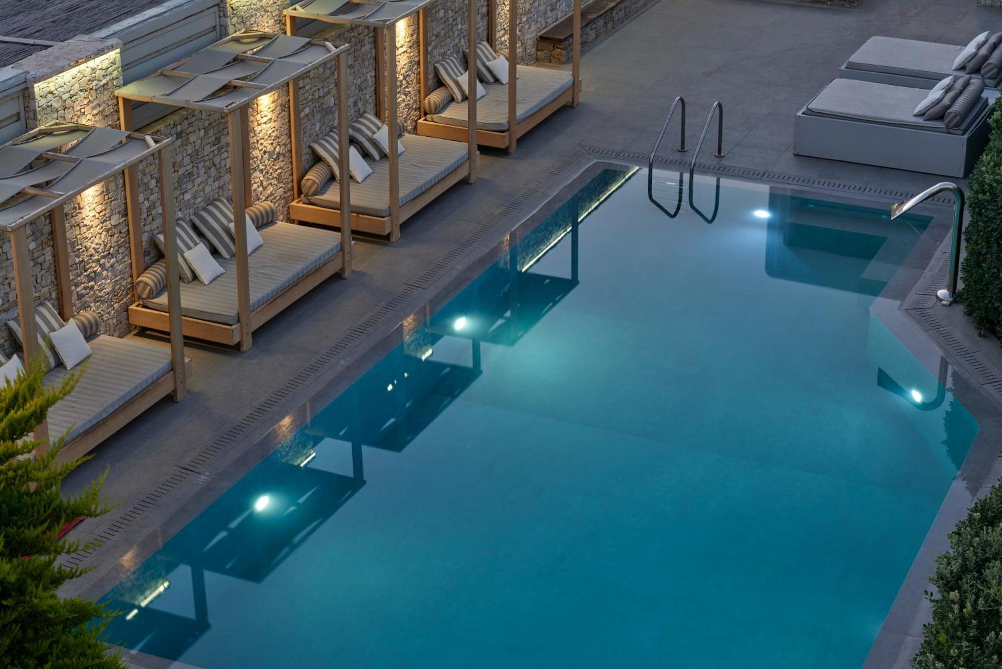 Kosmoplaz Beach Hotel Mykonos Town Zewnętrze zdjęcie